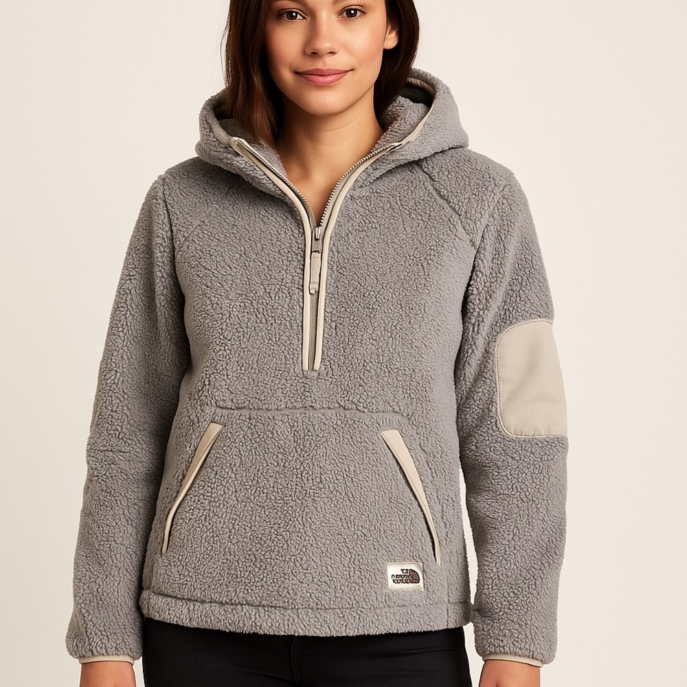 The North Face women’s Sherpa hoodie size medium